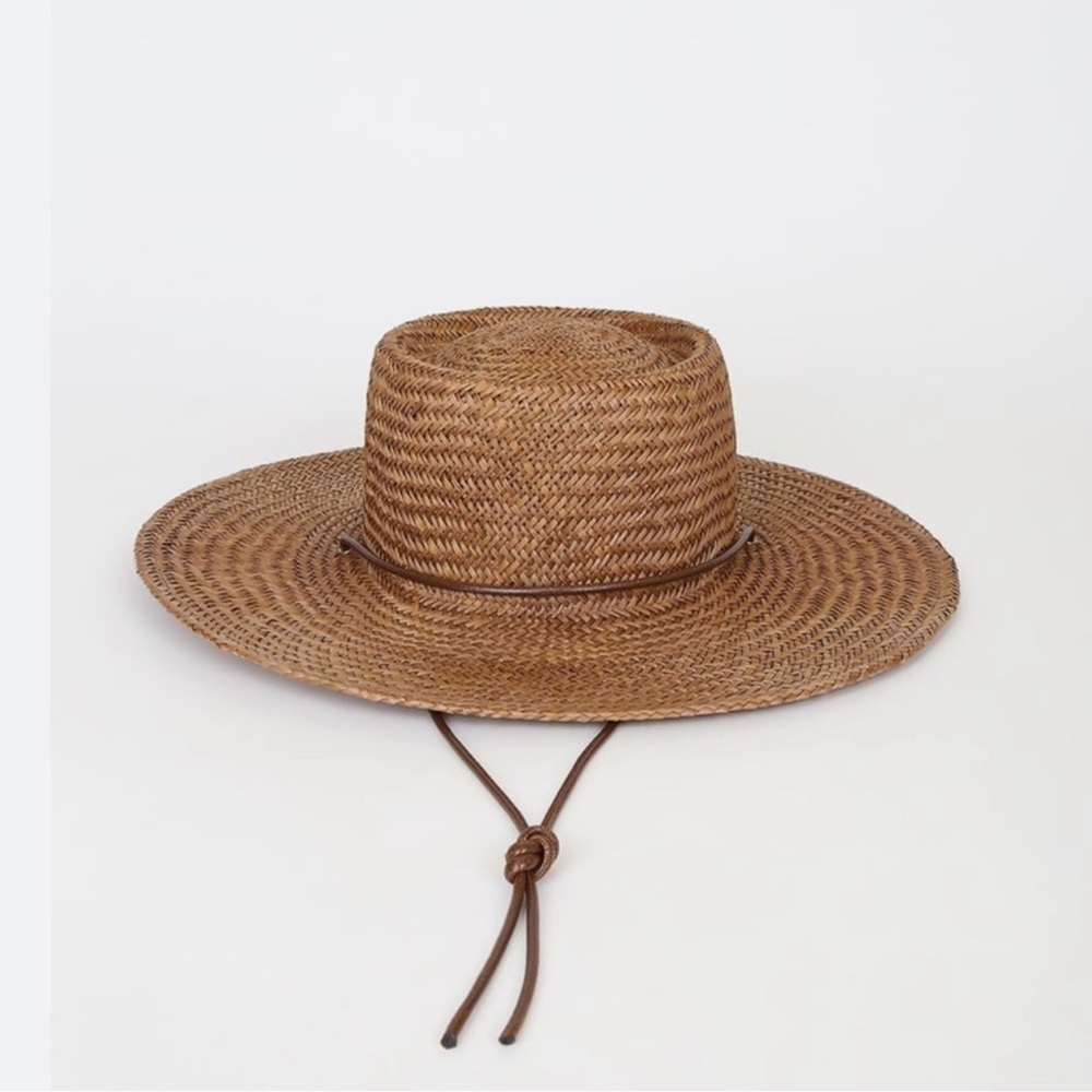 Lack Of Color Brown Straw Hat